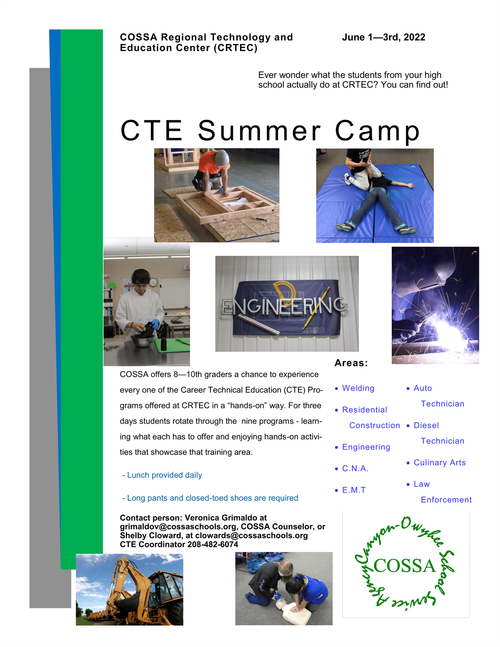  CTE Summer Camp